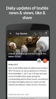 Garment Textile Fashion News android App screenshot 4